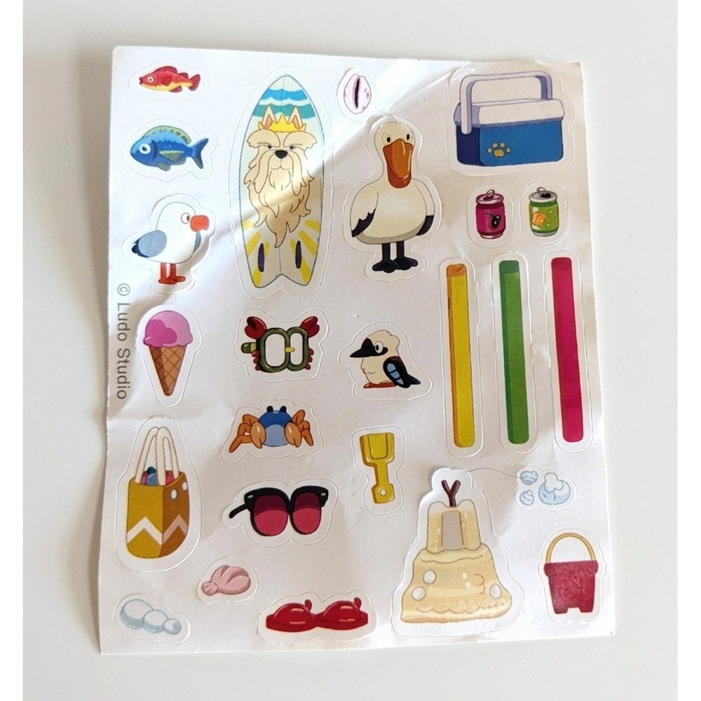 Bluey Family Large Accessory Lot, Beach, Surfboards, Skateboard, Camera, Grill + - Picture 8 of 8
